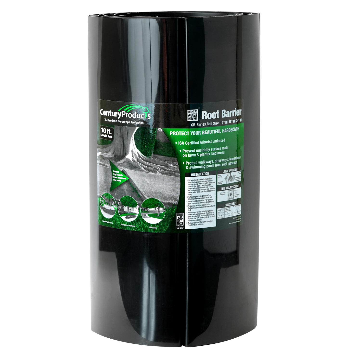 Dual Purpose Root Barrier Rolls, Tree Roots Guiding Rolls
