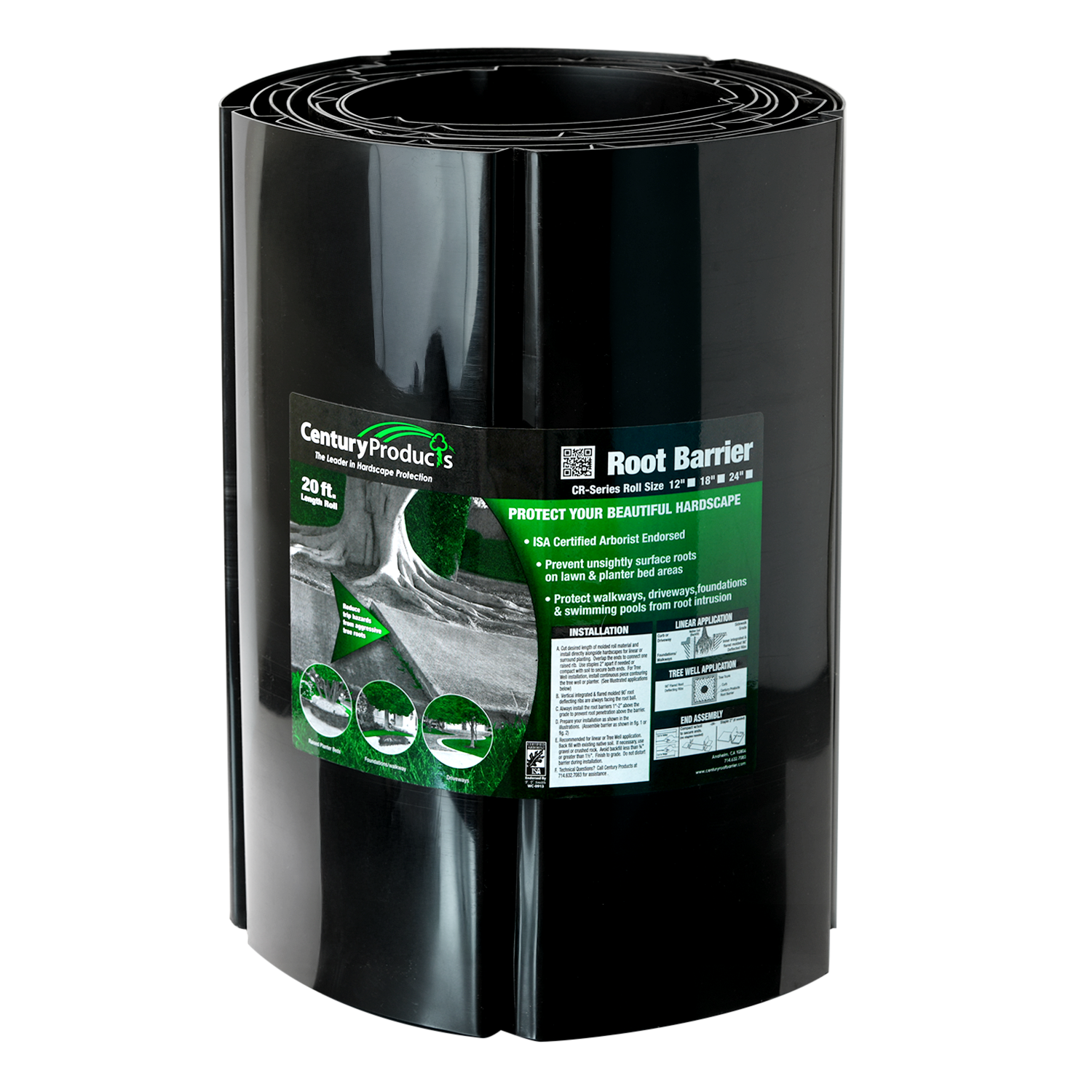 Roots and Water Barrier Rolls