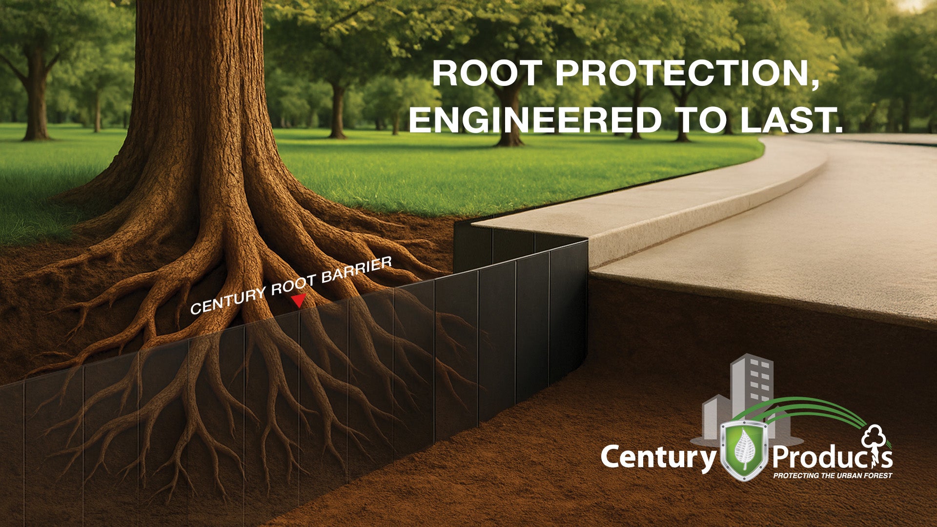 Century company overview video banner showcasing brand mission and products